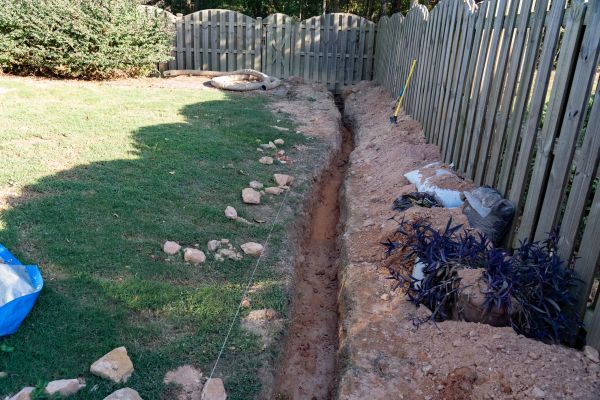 Trench Drain Installation in Dover
