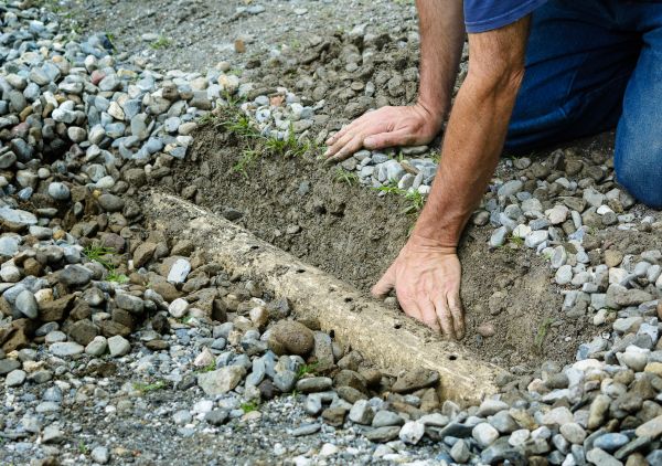 French Ditch Installation in Dover